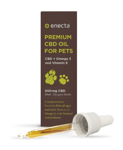 Óleo Enecta CBD 5% (500mg) para animais 10ml - Image 2