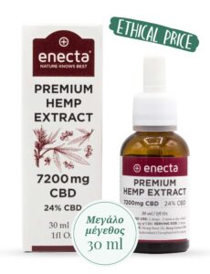 enecta premium hemp extract 2400mg cbd
